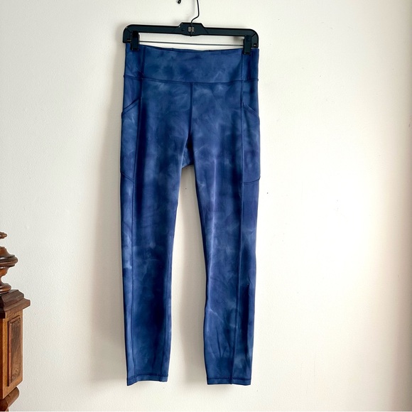 Lululemon • Invigorate High-Rise Tight Diamond Dye Naval Blue‎ - Picture 1 of 6
